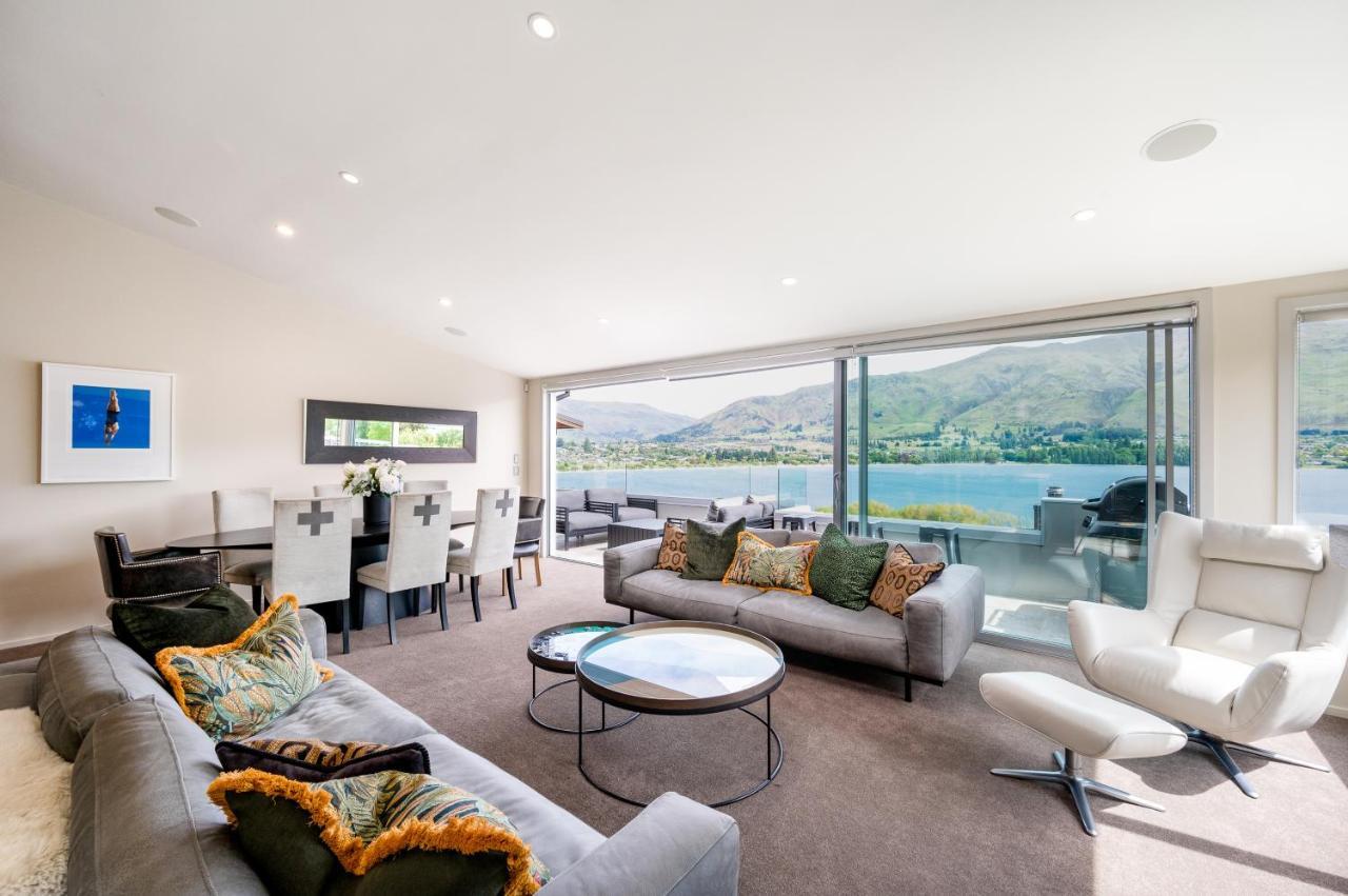Luxury Lakeview Vista Apartment Wanaka Exterior photo